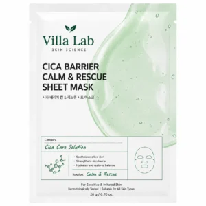 Cica Barrier Calm & Rescue Sheet Mask