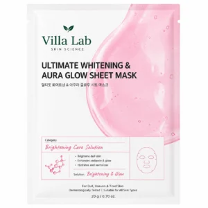 Ultimate Whitening & Aura Glow Sheet Mask