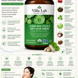 Clear Skin Cycle & Anti-Acne Sebum